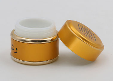 طلا 1 Oz 2 Oz 4 شیشه ای شیشه ای شیشه ای لوازم آرایشی و بهداشتی، صورت ظروف نمونه آرایشی پوشش آلومینیوم