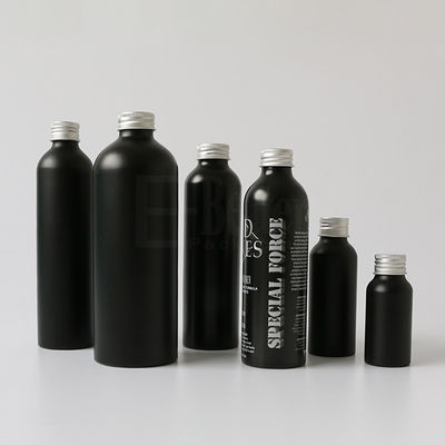 بطری های آرایشی آلومینیوم 30ml 50ml 100ml 250ml با درب پیچ