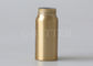 بطری قرص آلومینیومی درپوش پی وی سی طلای نقره ای طبیعی طلای 120 میلی لیتری